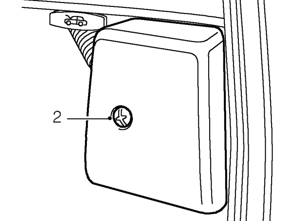 Passenger compartment fuse box – Disconnect battery earth lead.