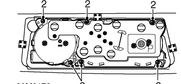 Instrument panel – Remove fascia panel. See BODY, Interior trim components.