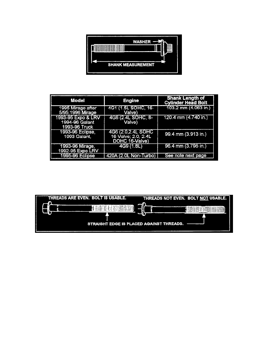 Engine, Cooling and Exhaust > Engine > Cylinder Head Assembly > Cylinder  Head Bolts > Component Information > Technical Service Bulletins > Engine -  Head ...