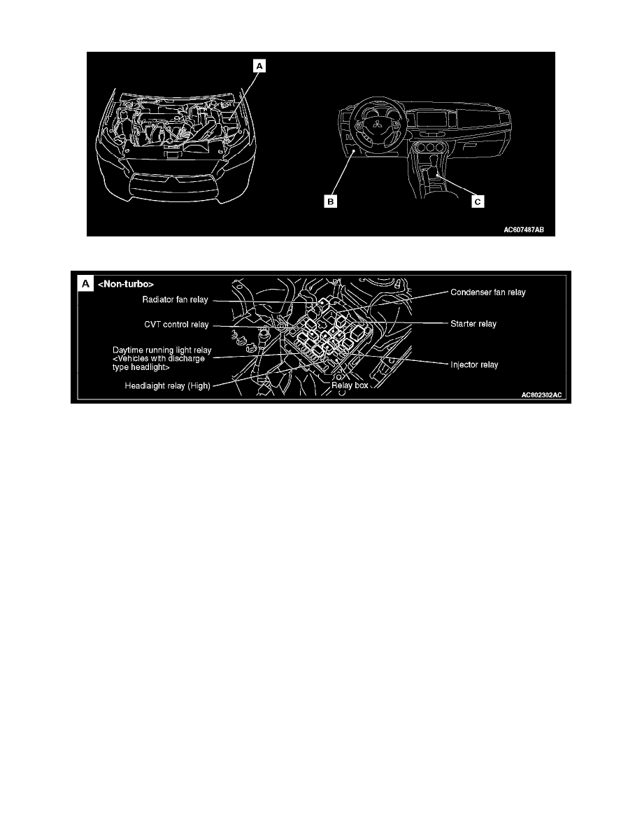 Mitsubishi Service and Repair Manuals > Lancer L42.4L (4B12