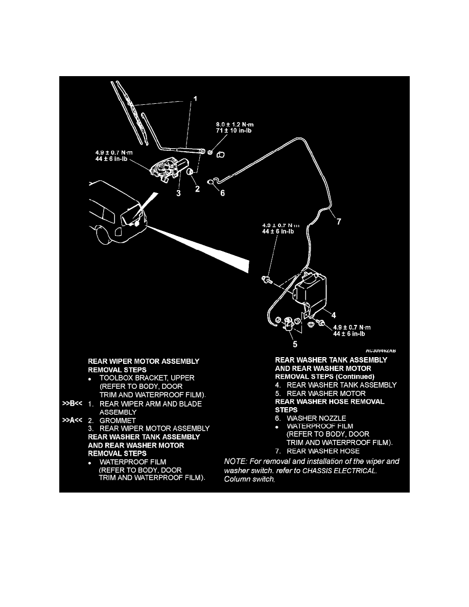 Mitsubishi Service and Repair Manuals > Montero V63.8L SOHC