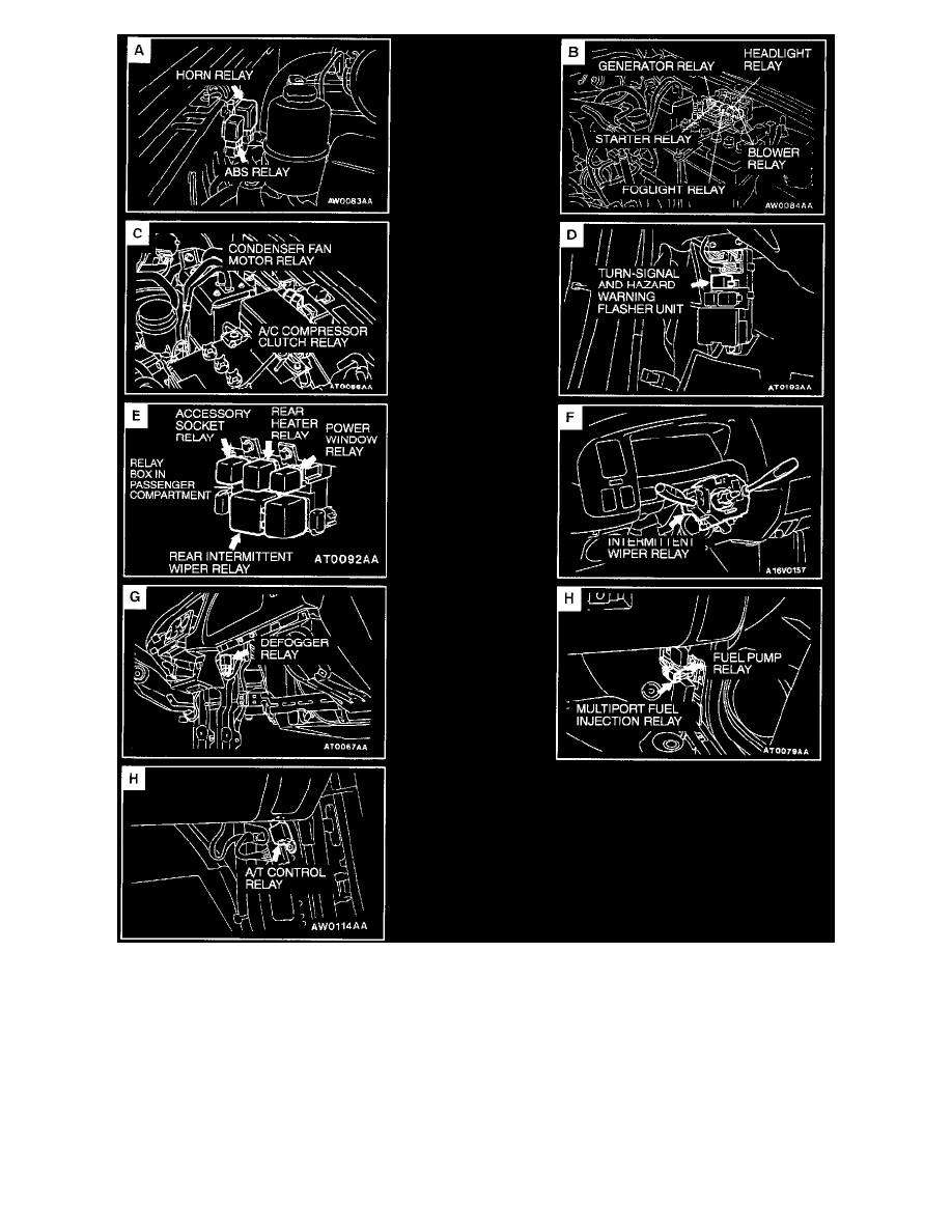 Mitsubishi Service and Repair Manuals > Montero Sport LS 4WD