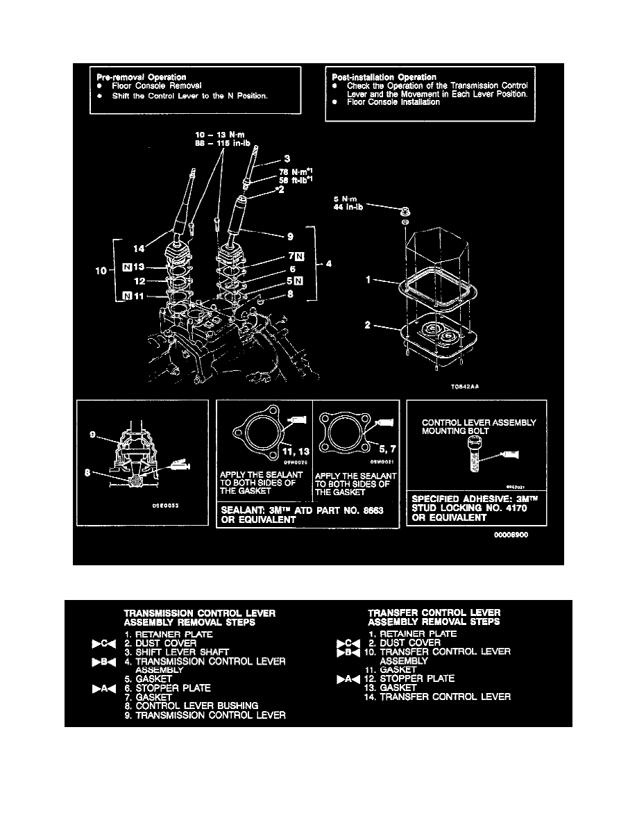 Transfer Case Diagrams