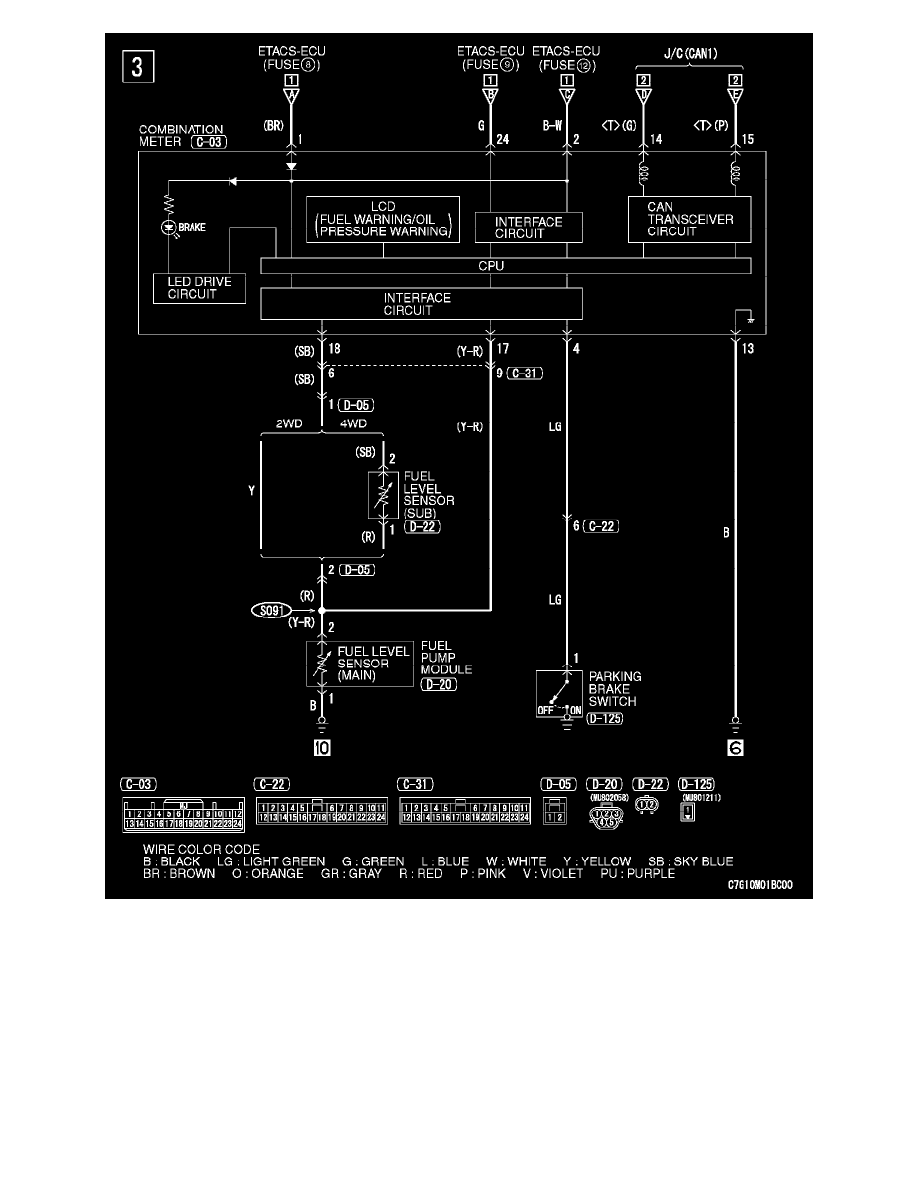 Mitsubishi Service and Repair Manuals > Outlander 2WD V63.0L (6B31) (2007) > Brakes