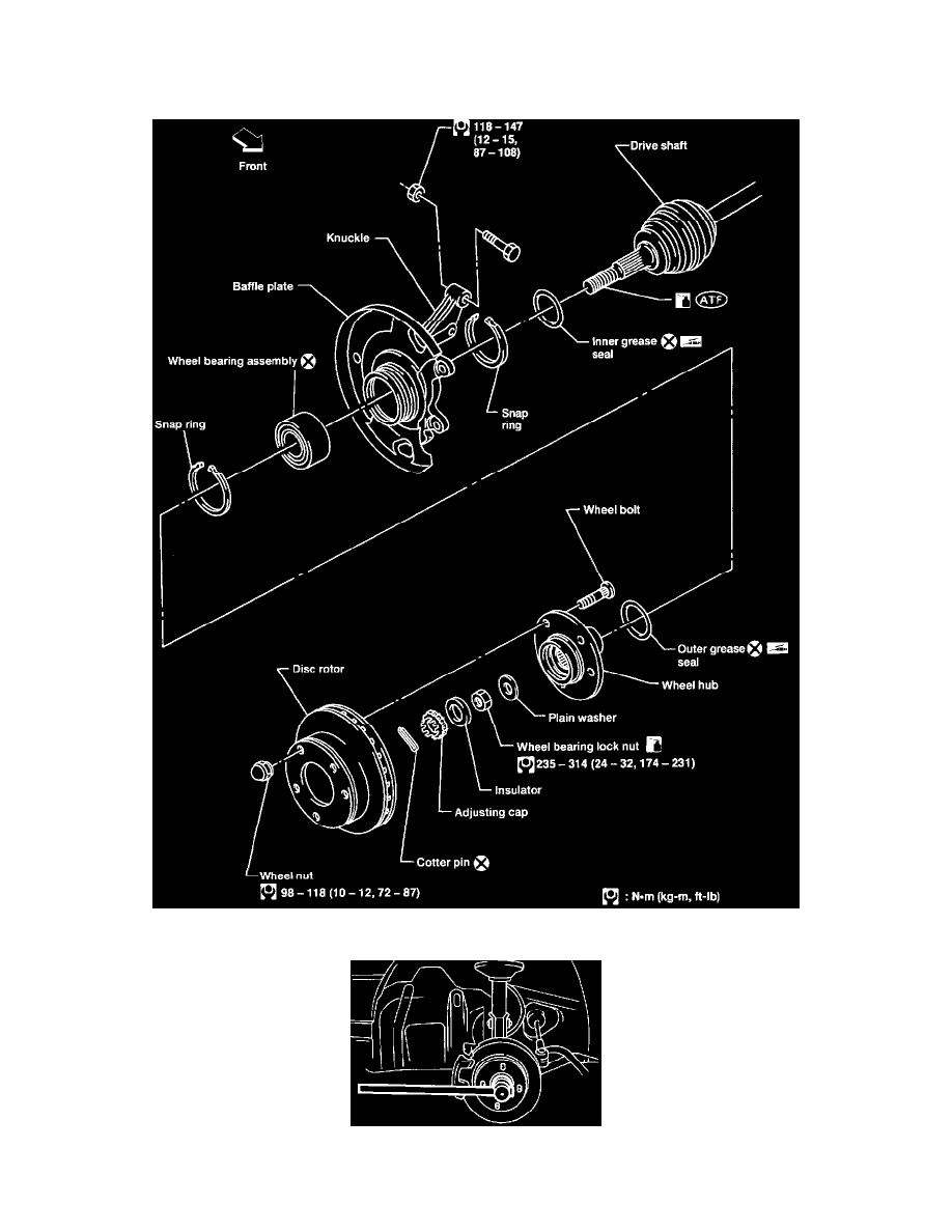 Nissan and Datsun Service and Repair Manuals > Altima L42.4L (KA24DE) (1994