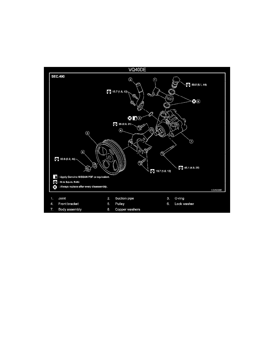 Steering and Suspension > Steering > Power Steering > Power Steering Pump >  Component Information > Service and Repair > Procedures > Page 3750
