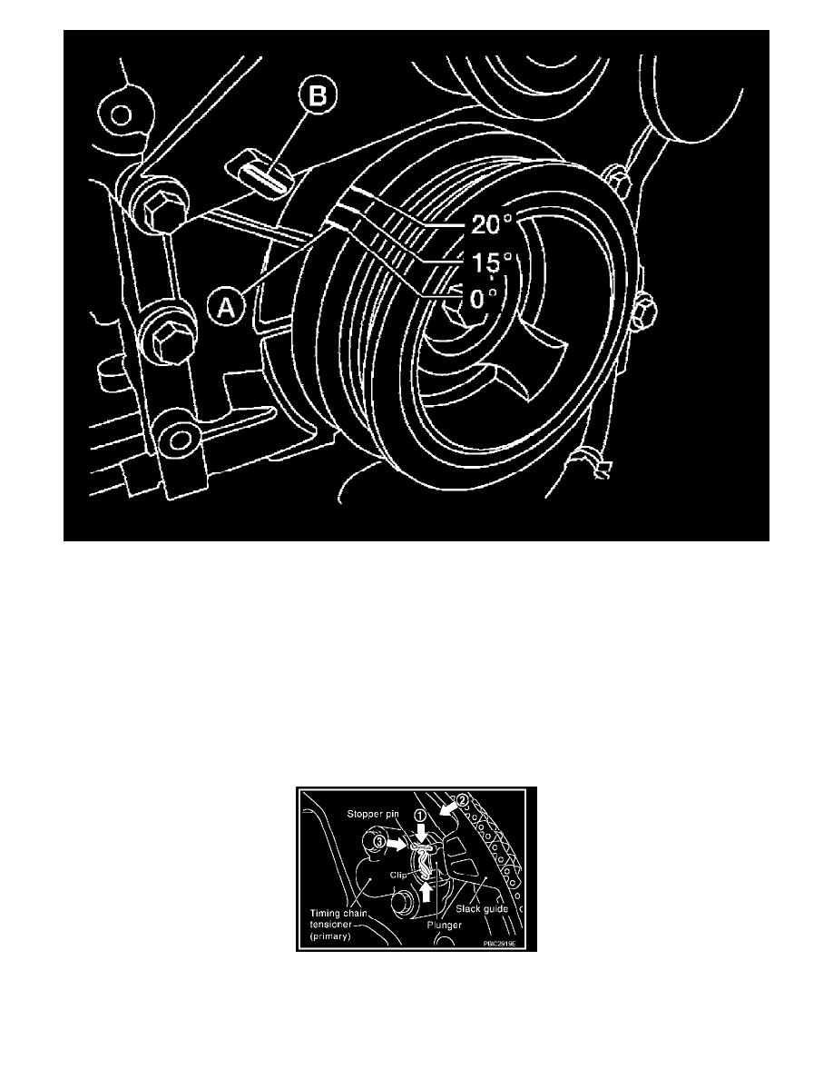 Nissan And Datsun Workshop Manuals Xterra 2wd V6 4 0l Vq40de 2006 Engine Cooling And Exhaust Engine Timing Components Timing Cover Component Information Service And Repair Procedures Page 3458