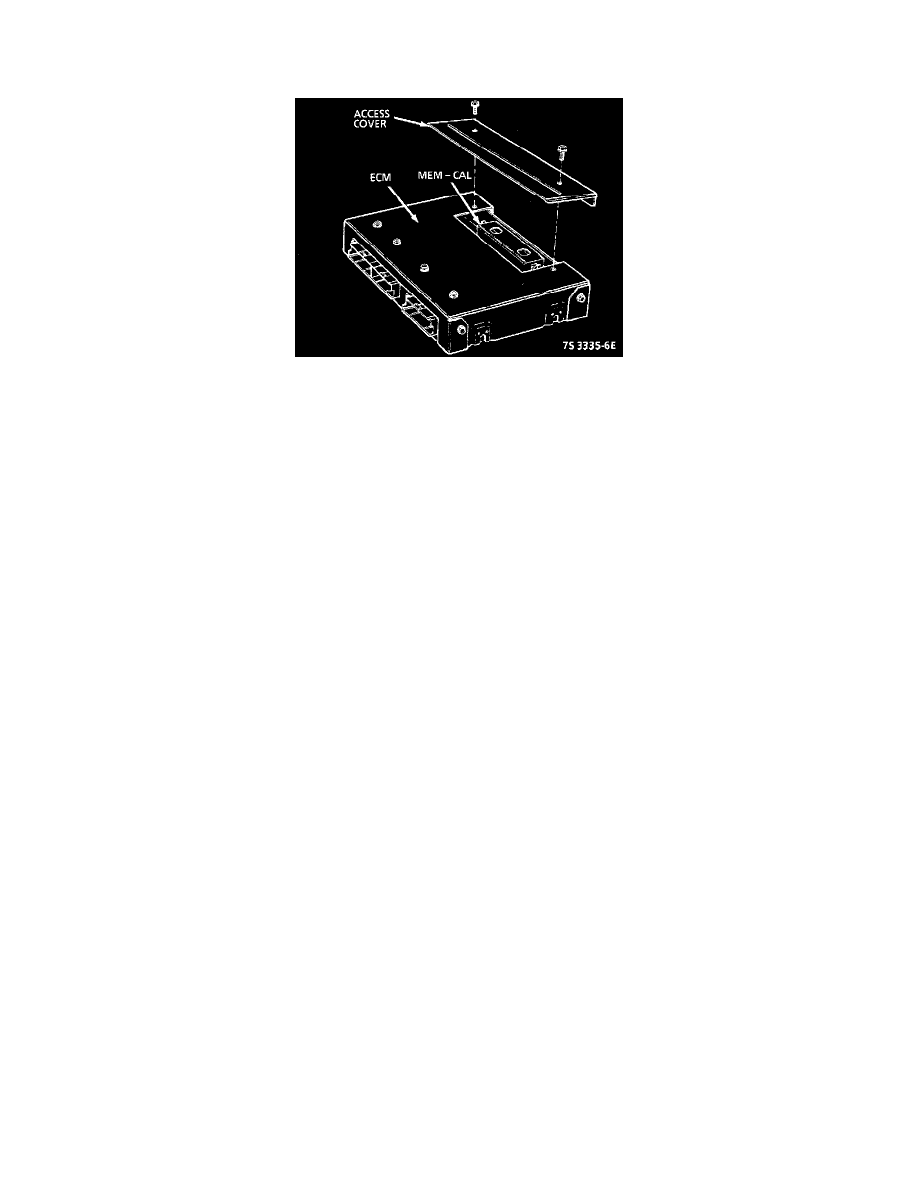Oldsmobile Workshop Manuals Cutlass Ciera V6 173 2 8L 1988 Powertrain Management 