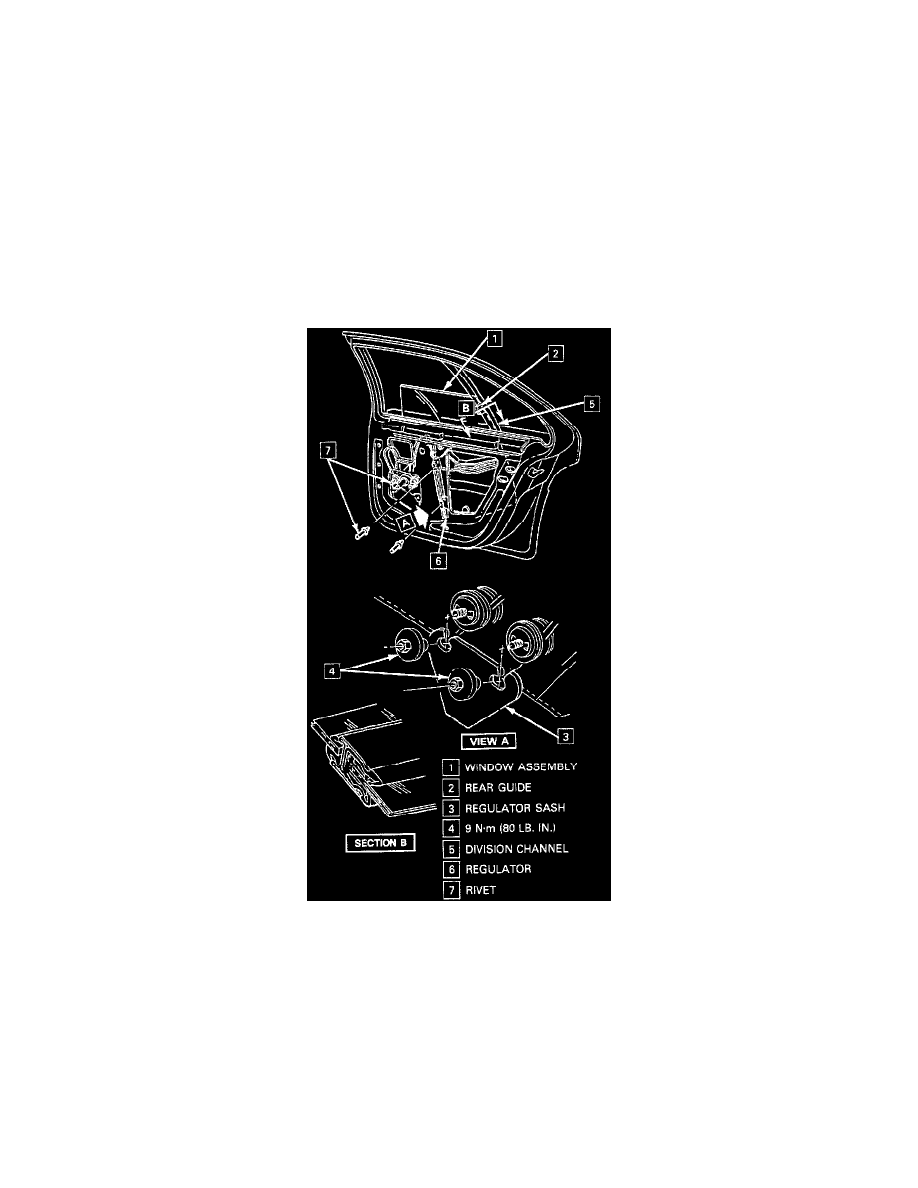 Windows and Glass > Windows > Power Window Motor > Component Information >  Service and Repair > Power Window and Door Switch Assembly > Page 7611