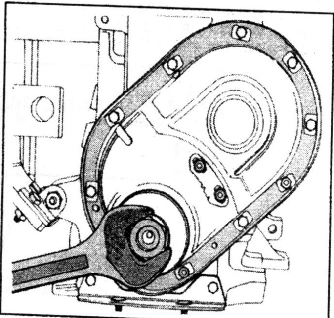 Fitting the front oil seal