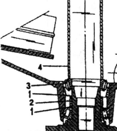 Final assembly of a steering knuckle