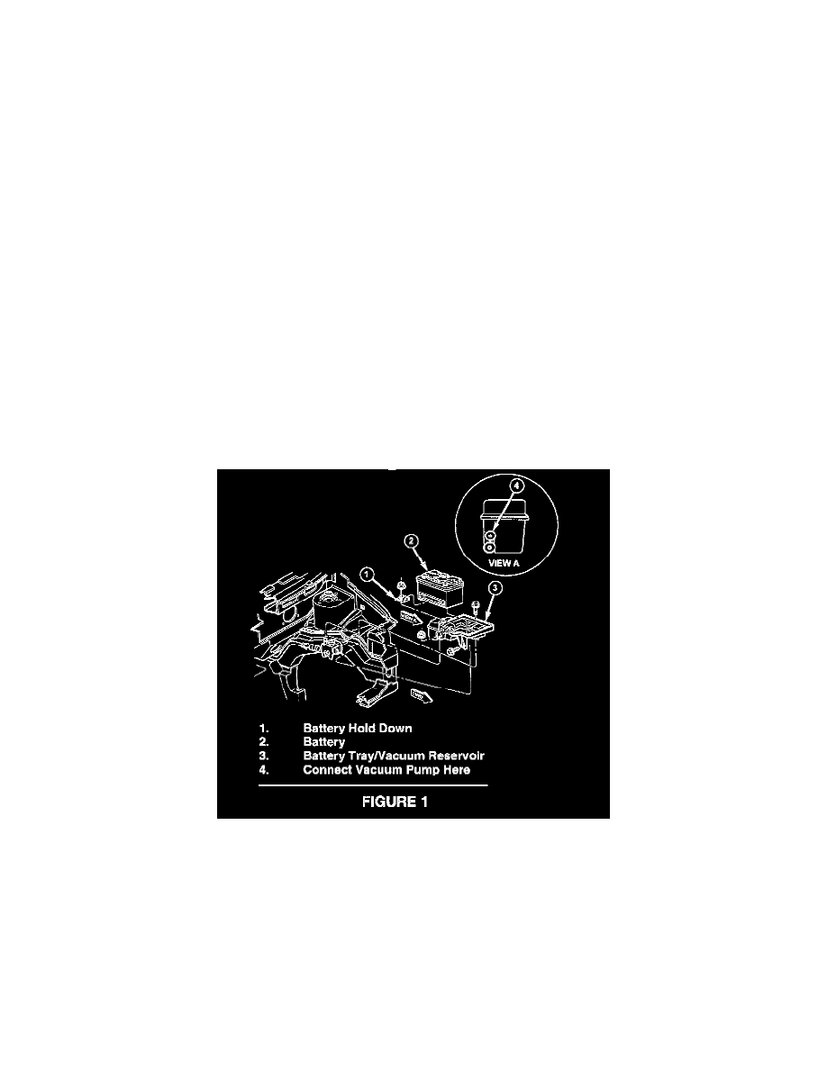 Cruise Control > Cruise Control Vacuum Reservoir > Component Information > Technical Service Bulletins > Customer Interest for Cruise Control Vacuum ...