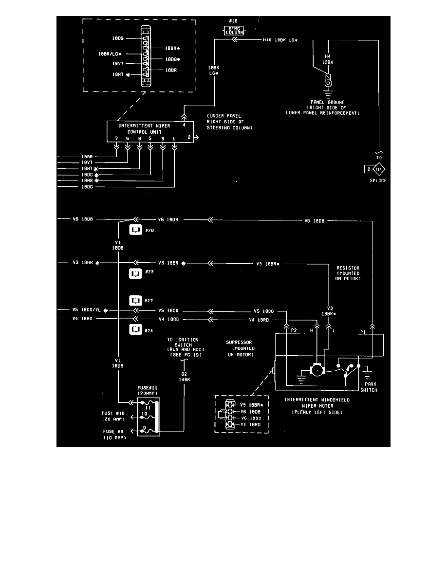 Plymouth Workshop Manuals > Voyager L4-135 2.2L SOHC (1985) > Relays