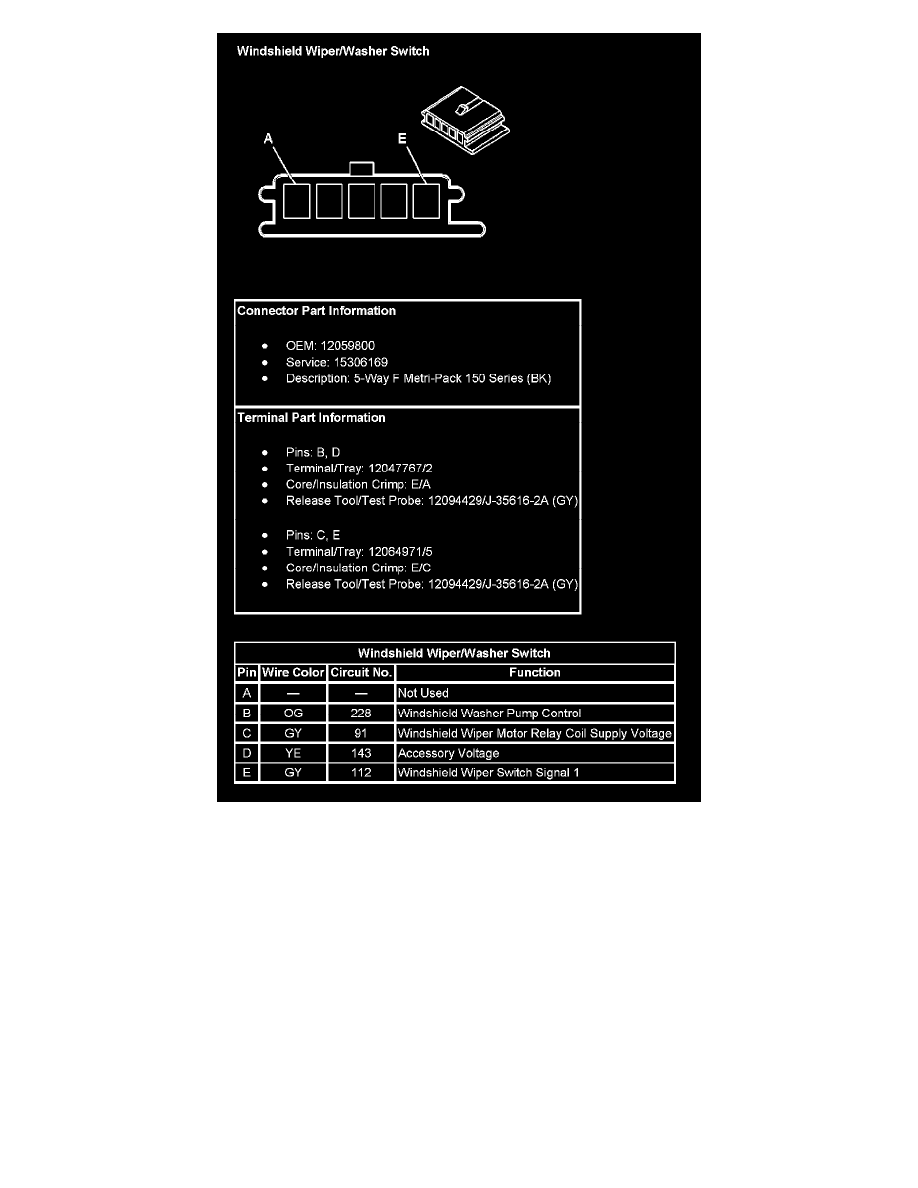 Pontiac Service and Repair Manuals > G6 V63.6L (2007) > Wiper