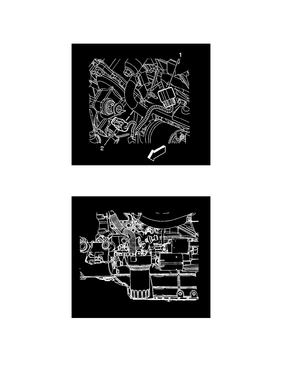 Engine, Cooling and Exhaust > Engine > Sensors and Switches - Engine > Oil Pressure Sensor > Component Information > Service and Repair