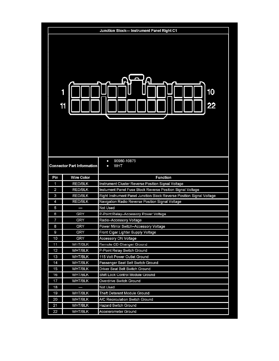 Pontiac Service and Repair Manuals > Vibe FWD L41.8L VIN L