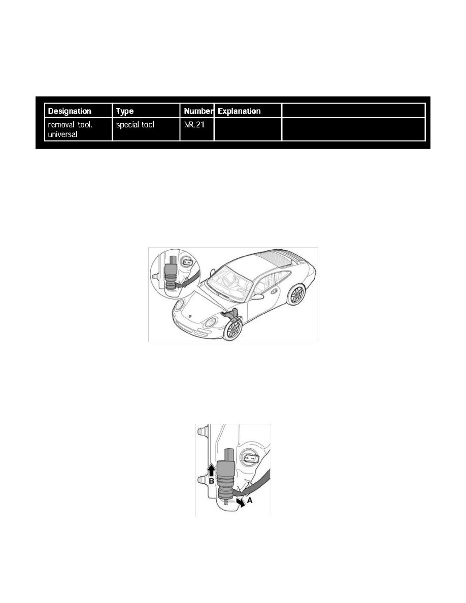 Porsche Manuals > 911 Carrera (997) F63.6L (2006) > Wiper and