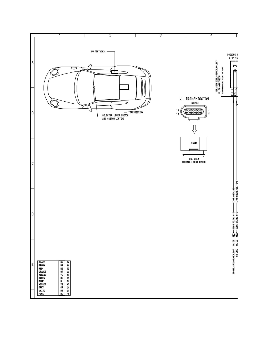 Porsche Workshop Service and Repair Manuals > 911 Carrera 4S (997) F6-3 ...