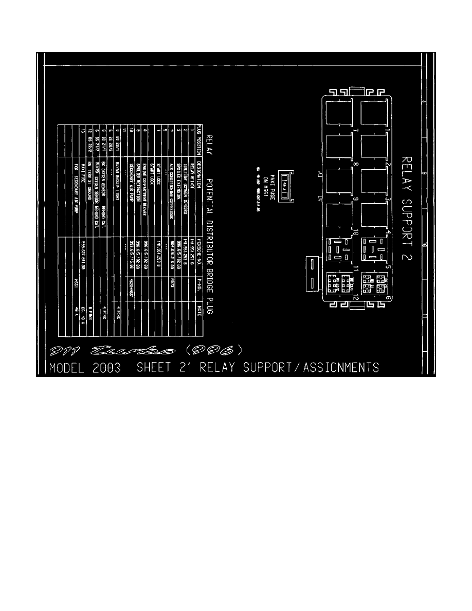 Porsche Service and Repair Manuals > 911 GT2 (996) F63.6L