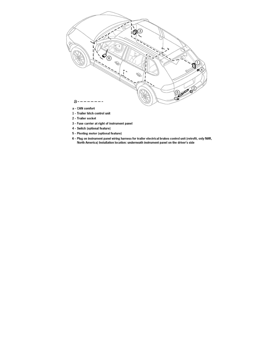 Porsche Workshop Manuals > Cayenne (9PA) V6-3.2L (2006) > Relays and