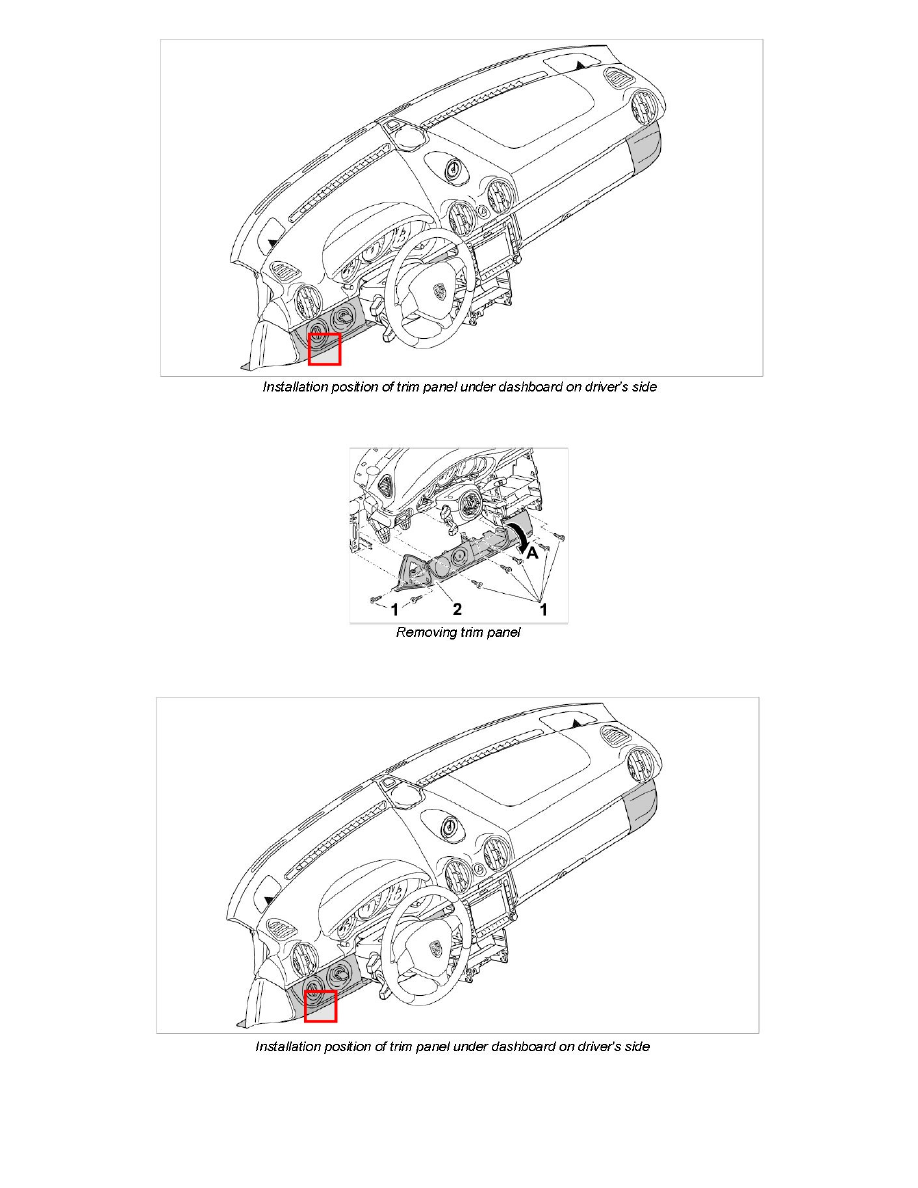 Porsche Workshop Manuals > Cayman (987) F6-2.7L (2007) > Body and Frame ...