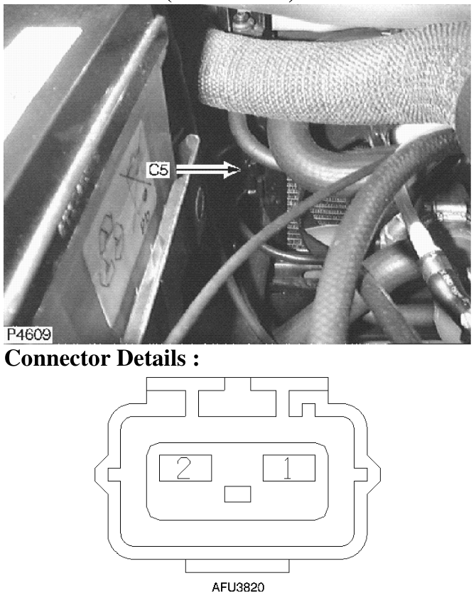 Description : Cooling fan Location : Behind radiator LH side Colour : Black Gender : Femal