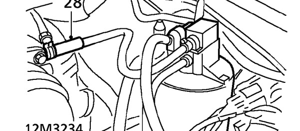 Release throttle cable from throttle cam.