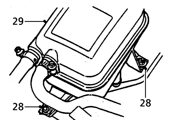 Release clip and disconnect coolant hose from inlet manifold.