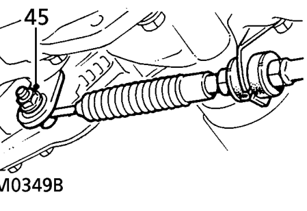 Release inhibitor switch harness from clip on gearbox case.