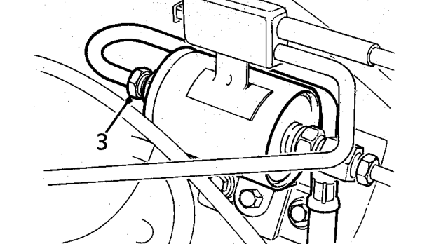 Inlet manifold gasket – Drain cooling system. See REPAIR MANUAL - Maintenance.