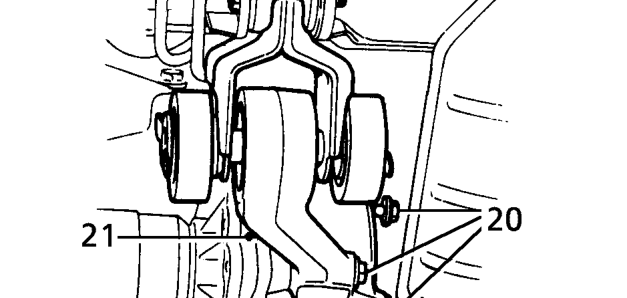 Remove starter motor. See REPAIR MANUAL - Electrical.