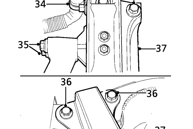 Support engine on a jack.