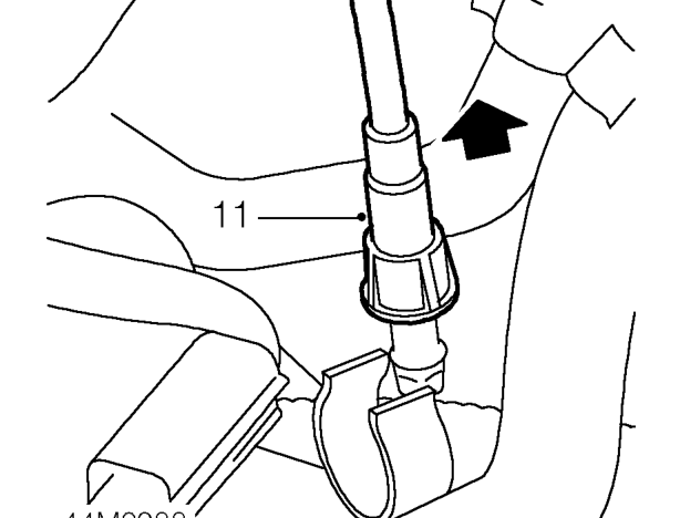 Remove 2 nuts securing air cleaner support bracket and remove bracket.