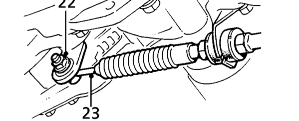 Disconnect multiplug from inhibitor switch and release lead from clip.