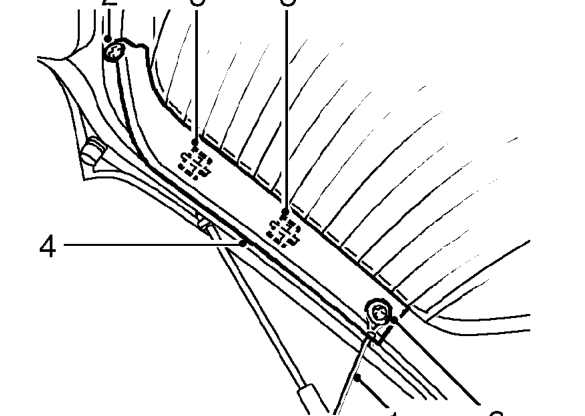 Tailgate side finisher – Service repair no - 76.34.11