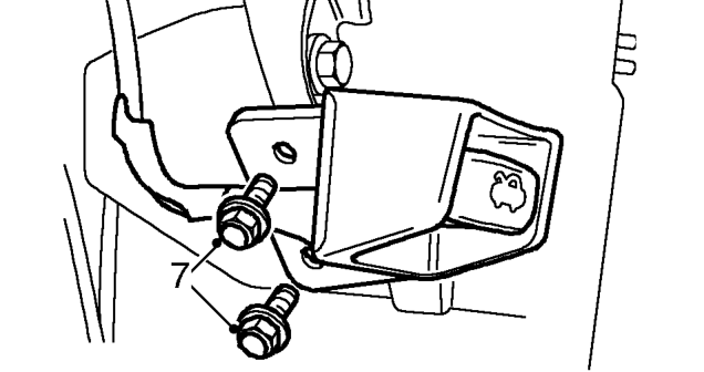 Bonnet release cable – Release 2 turnbuckles and remove fascia lower cover.