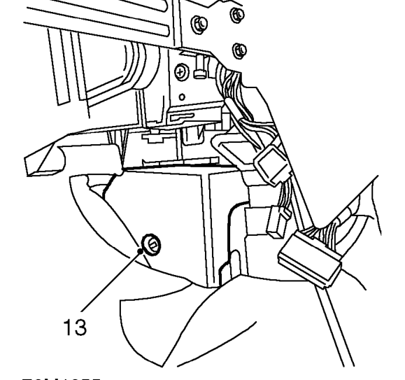 All models: – Disconnect 2 fascia harness multiplugs from fusebox.
