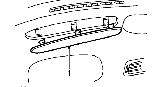 Fascia veneered panel – Service repair no - 76.46.24