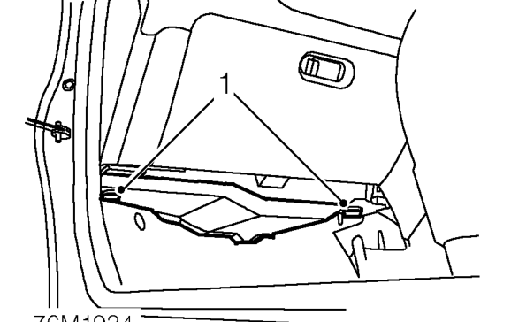Glove box – Service repair no - 76.52.02