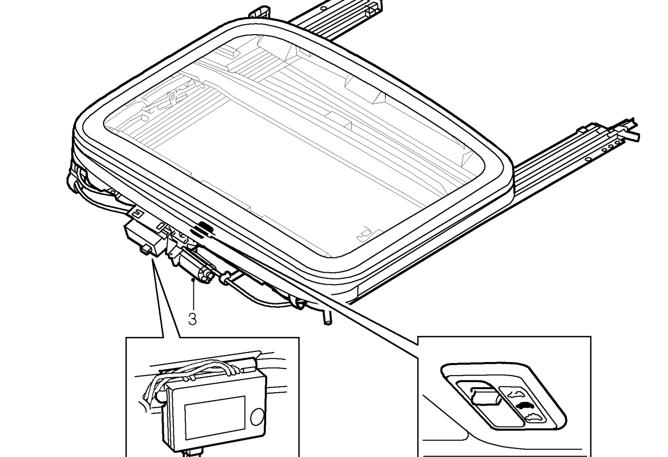 Sun roof operation