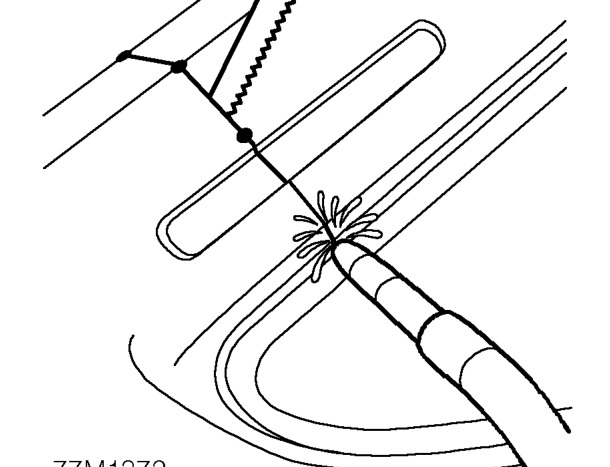 Use a resistance spot welder where access permits. Try to ensure weld quality by using a w