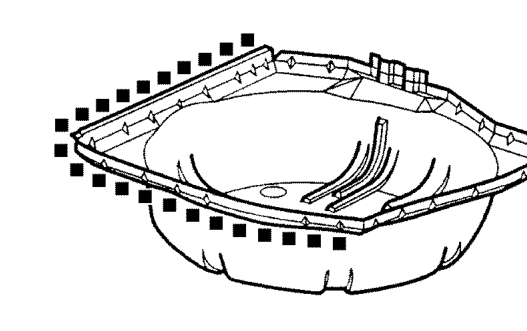 Spare wheel well assembly – Rear suspension. See Workshop Manual, Rear suspension, Repairs.