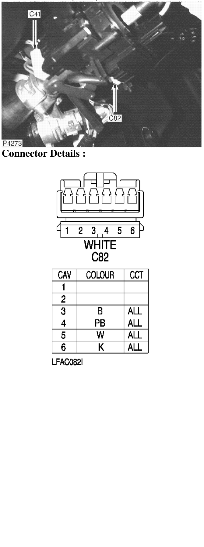 Photo location (lhd) : – Description : Rotary Coupler - ICE Switches Location : Behind driver’s airbag module