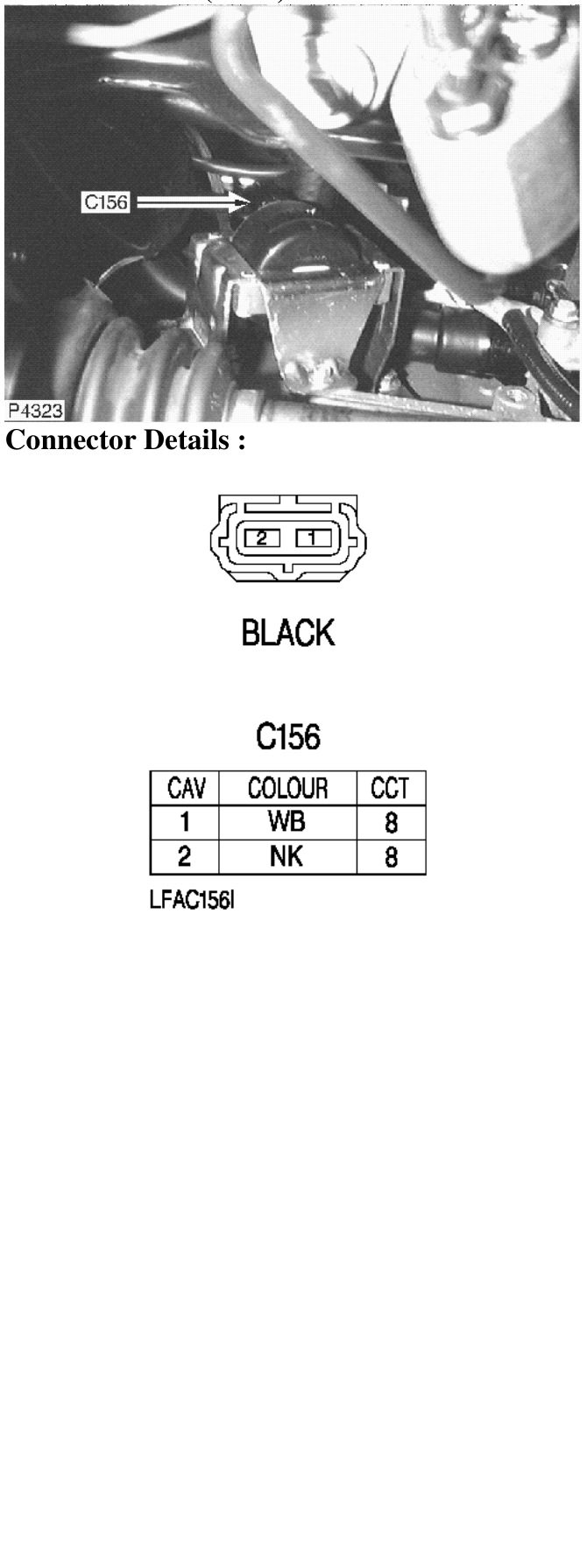 Photo location (rhd) : – Description : Ignition Coil Location : Behind engine