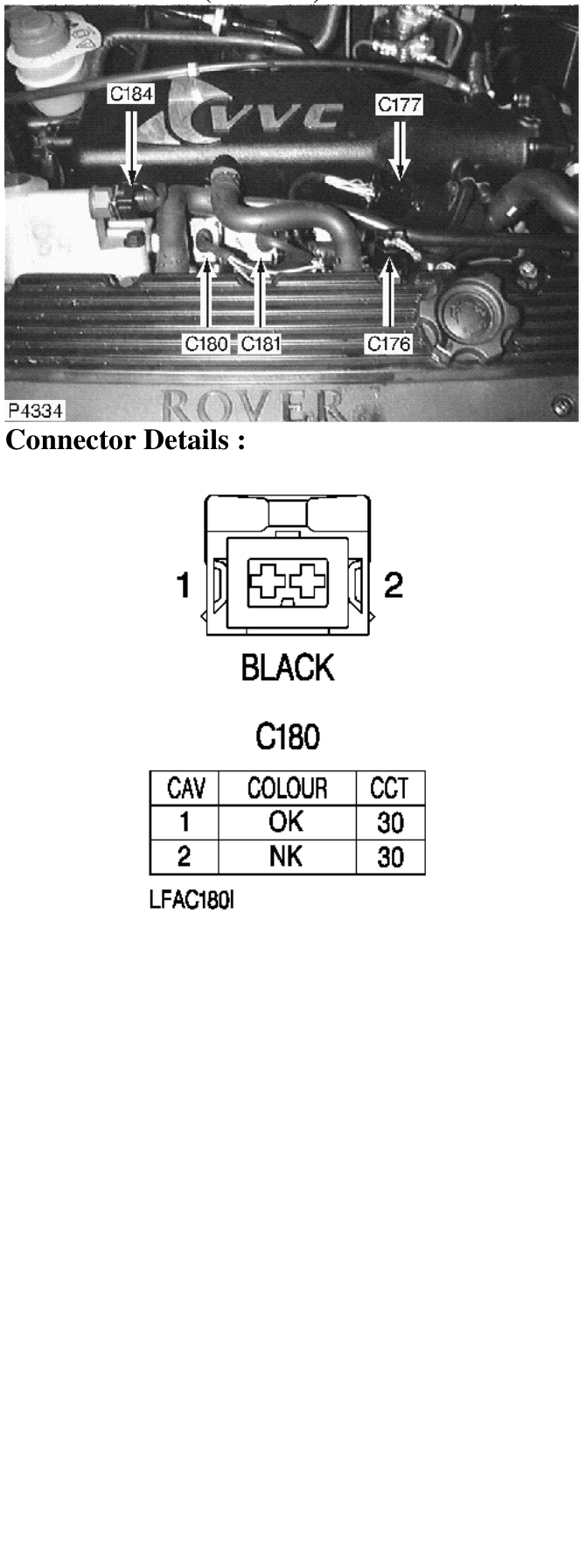 Photo location (l series) : – Description : Valve Control Solenoid - Decrease Location : RH side of bulkhead