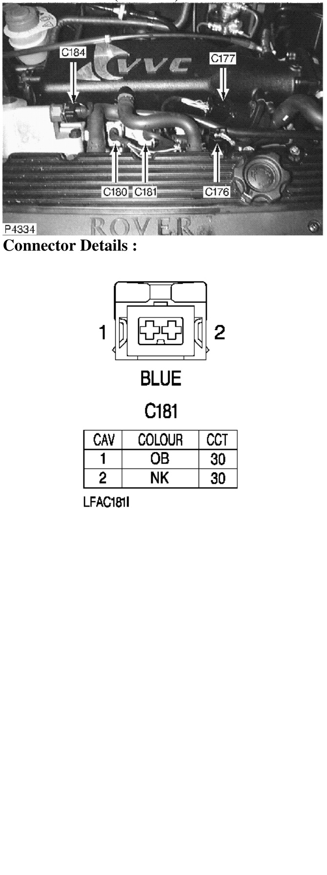 Photo location (l series) : – Description : Valve Control Solenoid - Increase Location : RH side of bulkhead