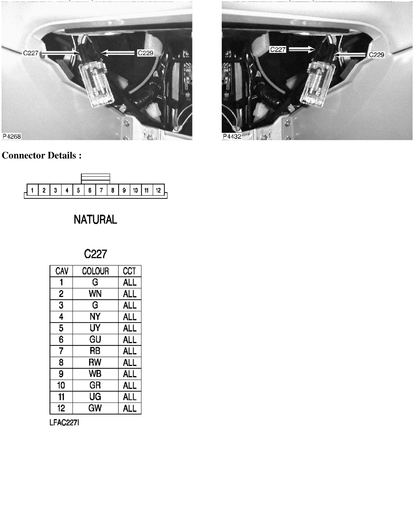Photo location (lhd) : photo location (rhd) : – Description : Glovebox Lamp Location : Behind glovebox