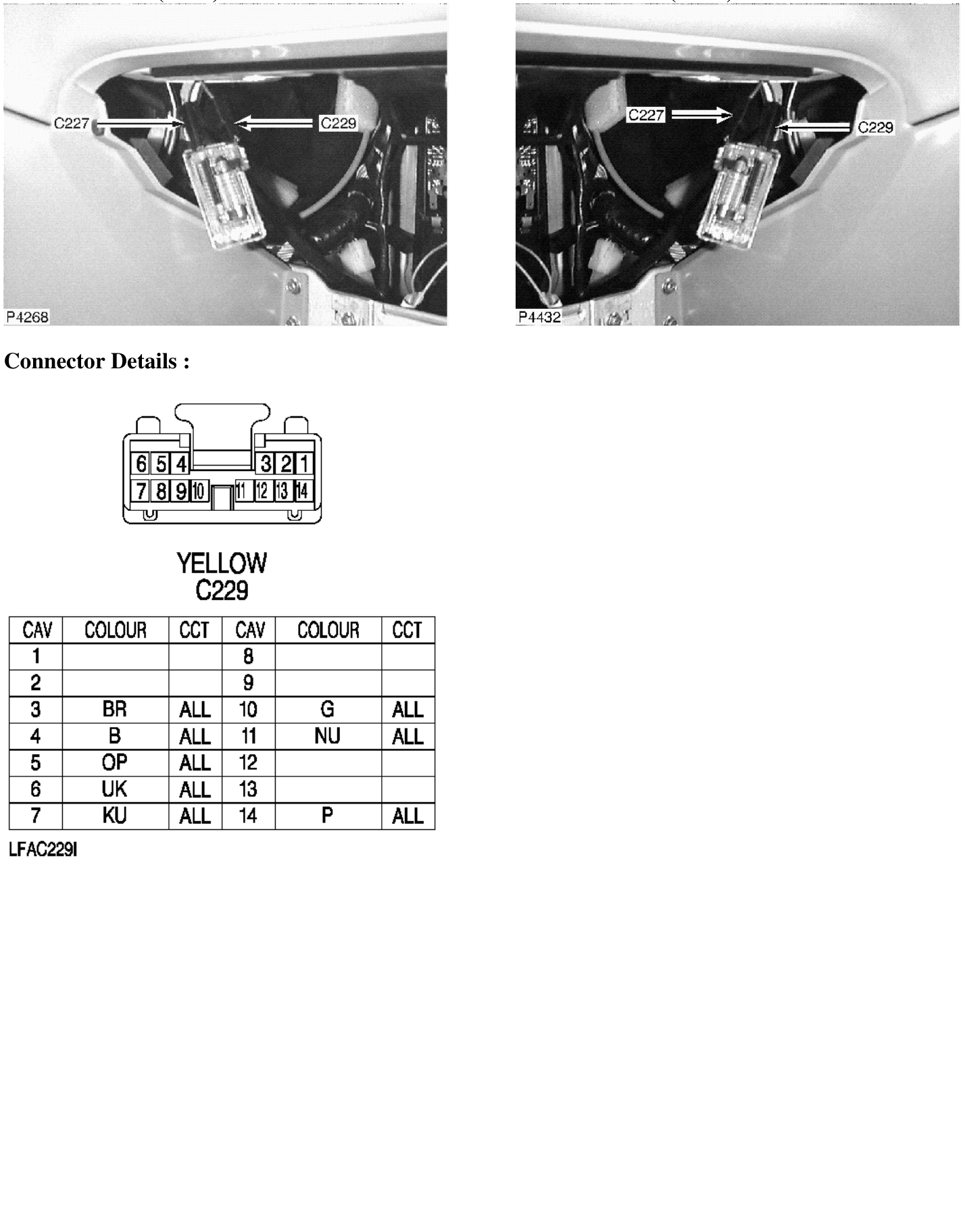 Photo location (lhd) : photo location (rhd) : – Description : Glovebox Lamp Location : Behind glovebox