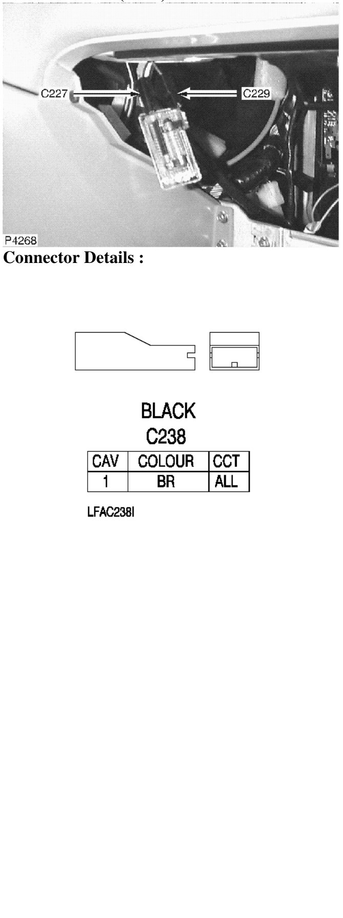 Photo location (lhd) : – Description : Glovebox Switch Location : Behind glovebox