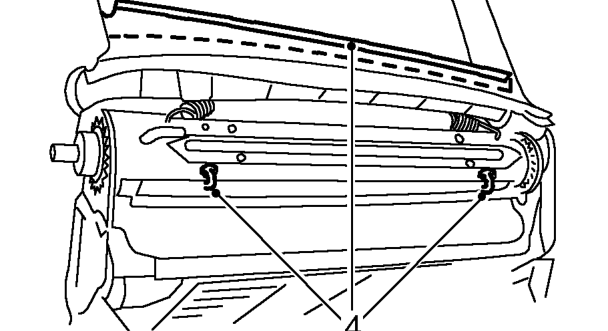 Front squab cover – Release spring clips and remove head restraint guides from squab frame.